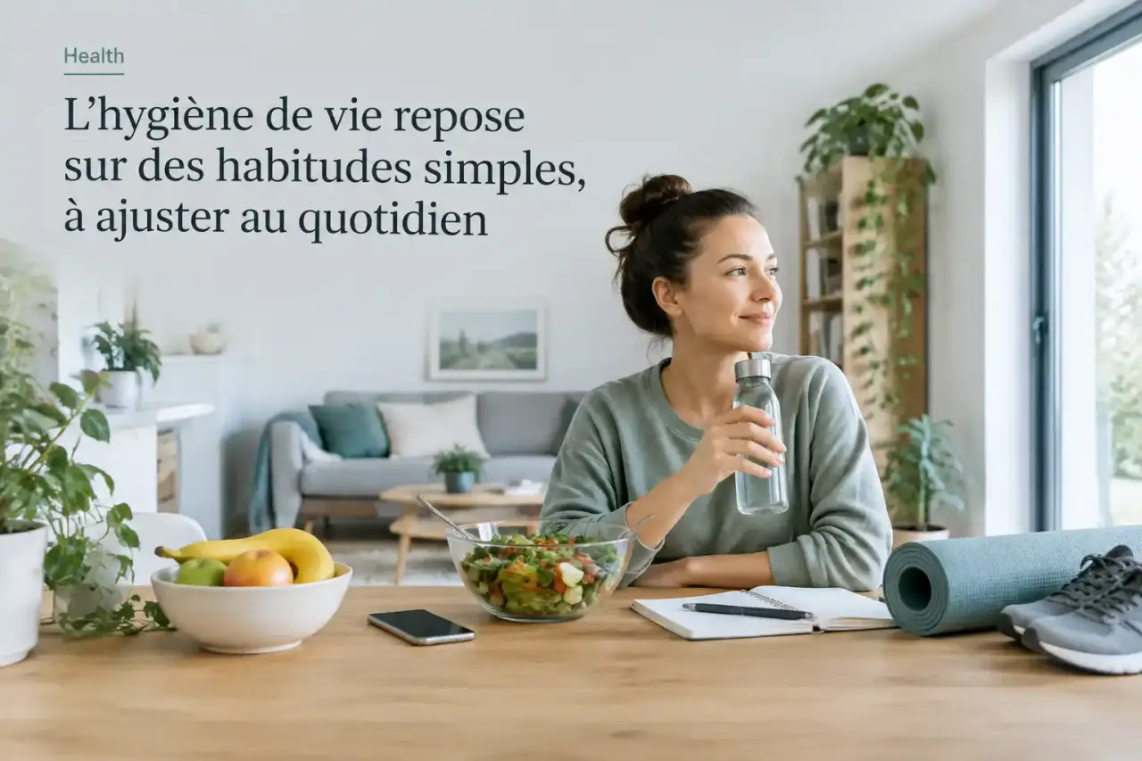L’hygiène de vie repose sur des habitudes simples, à ajuster au quotidien