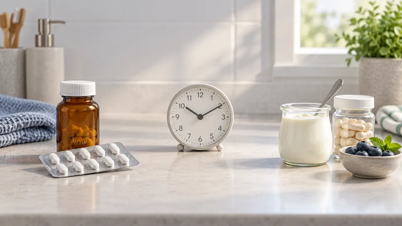 Antibiotique et probiotique : à quelle heure les prendre, et lesquels valent vraiment le coup ?