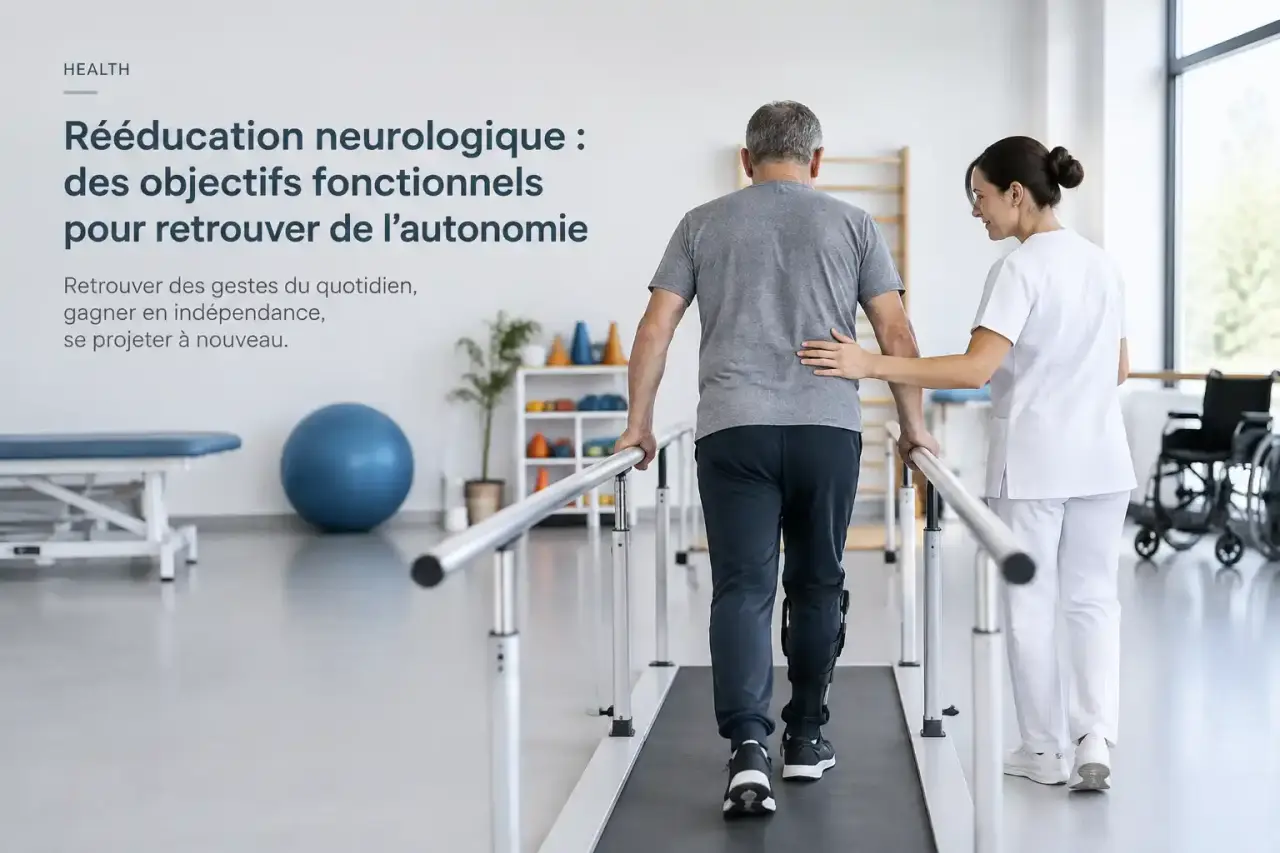 Rééducation neurologique : des objectifs fonctionnels pour retrouver de l’autonomie