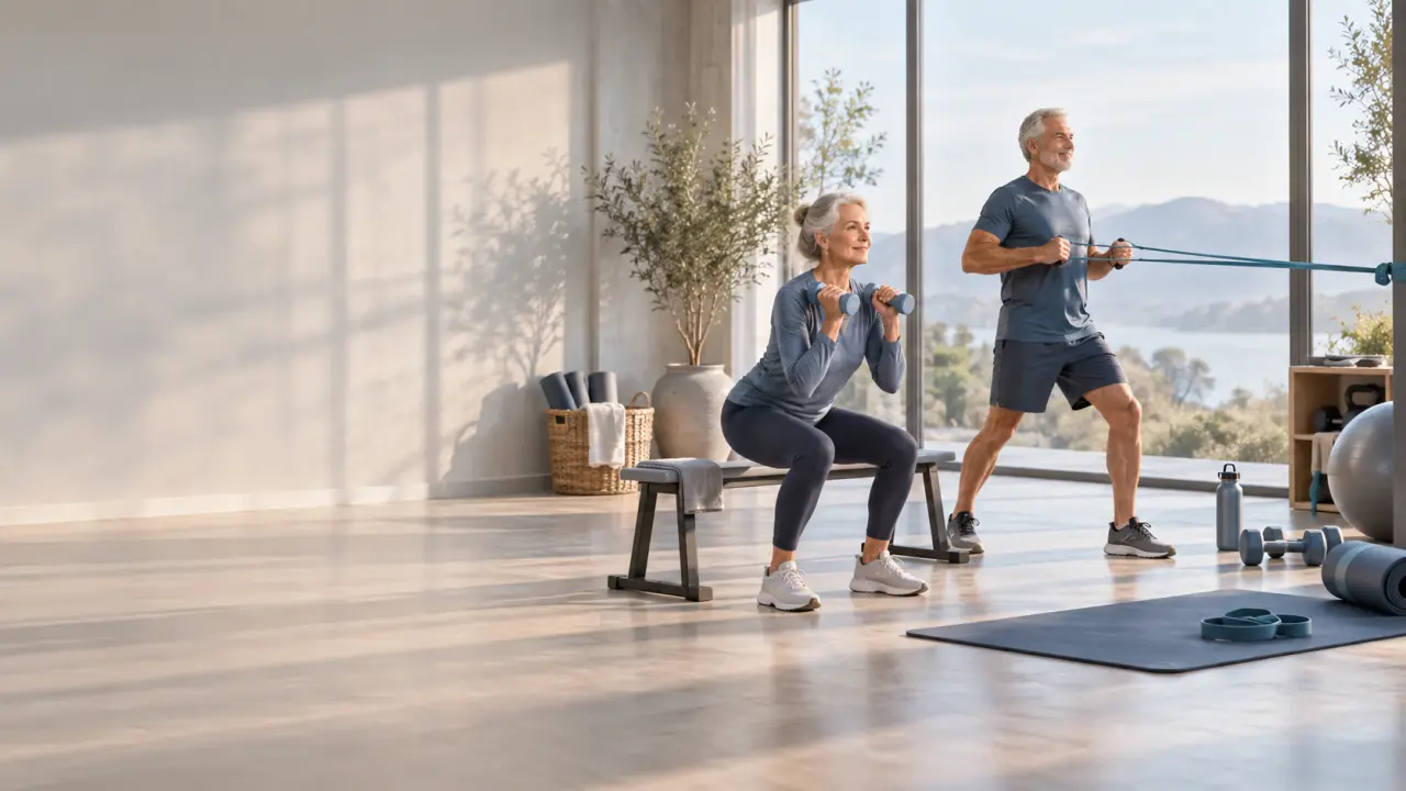 Programme de musculation après 60 ans : 3 séances pour renforcer le corps sans surcharger les articulations